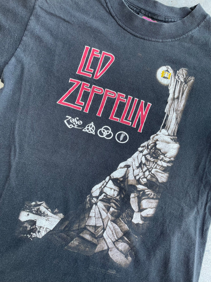 Vintage Led Zeppelin Band Tee S