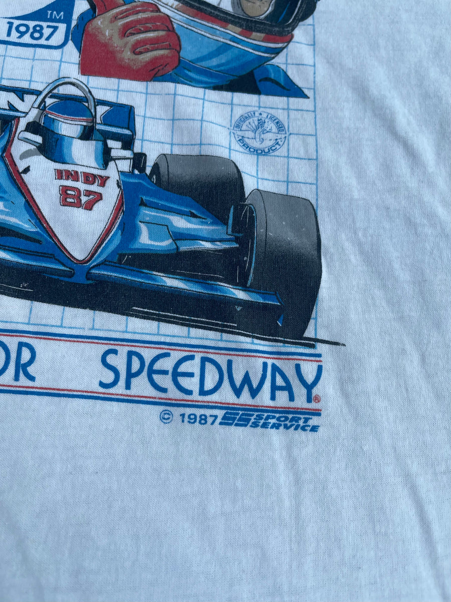 Vintage 1987 Indianapolis 500 Racing Tee L/XL