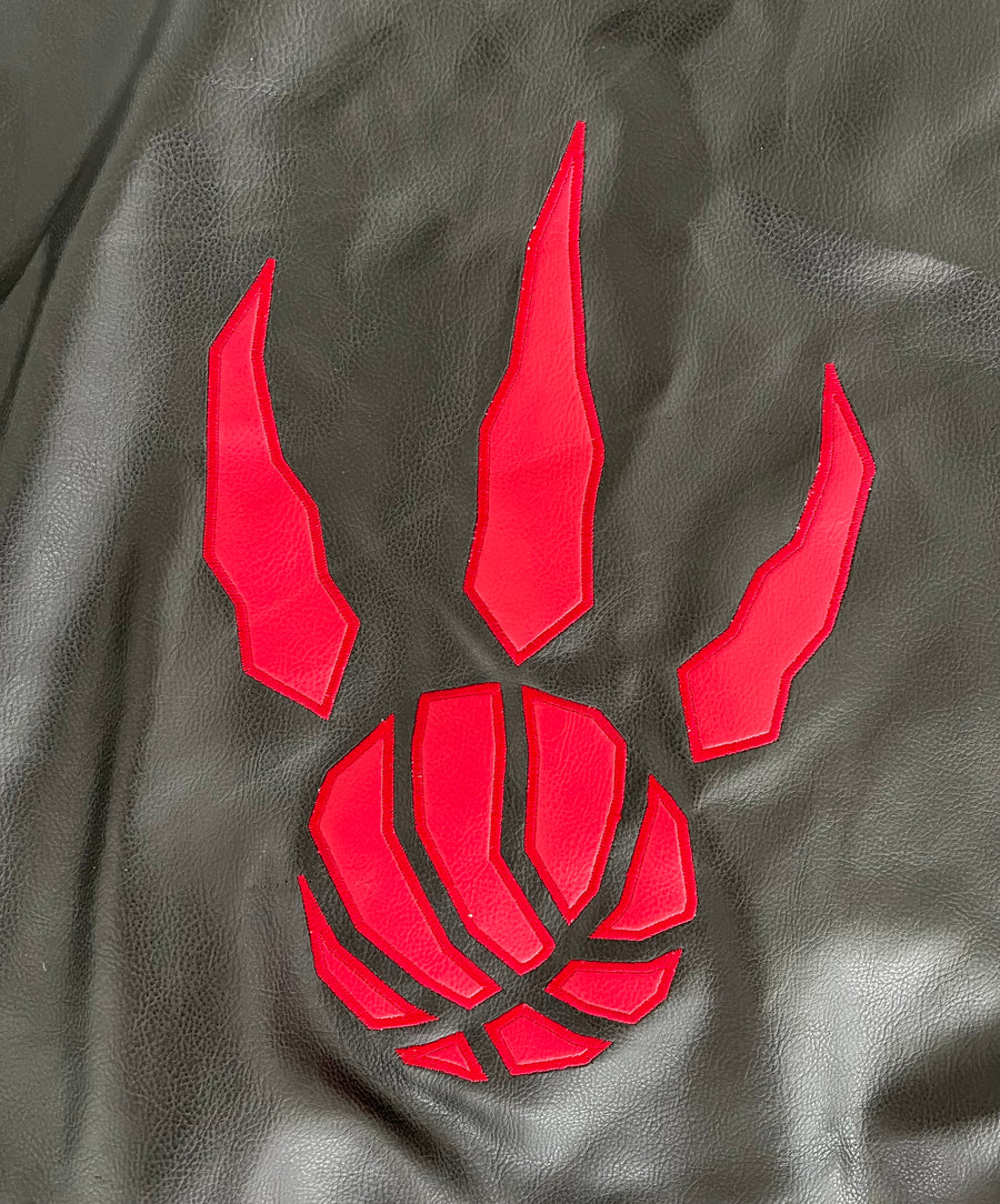 Toronto Raptors Leather Jacket XL