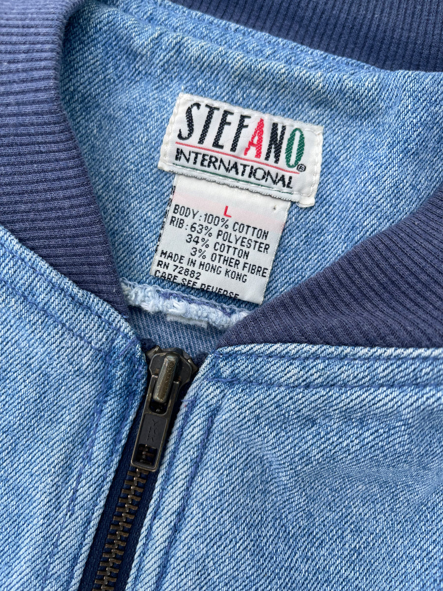 Vintage Steffano International Denim Jacket S