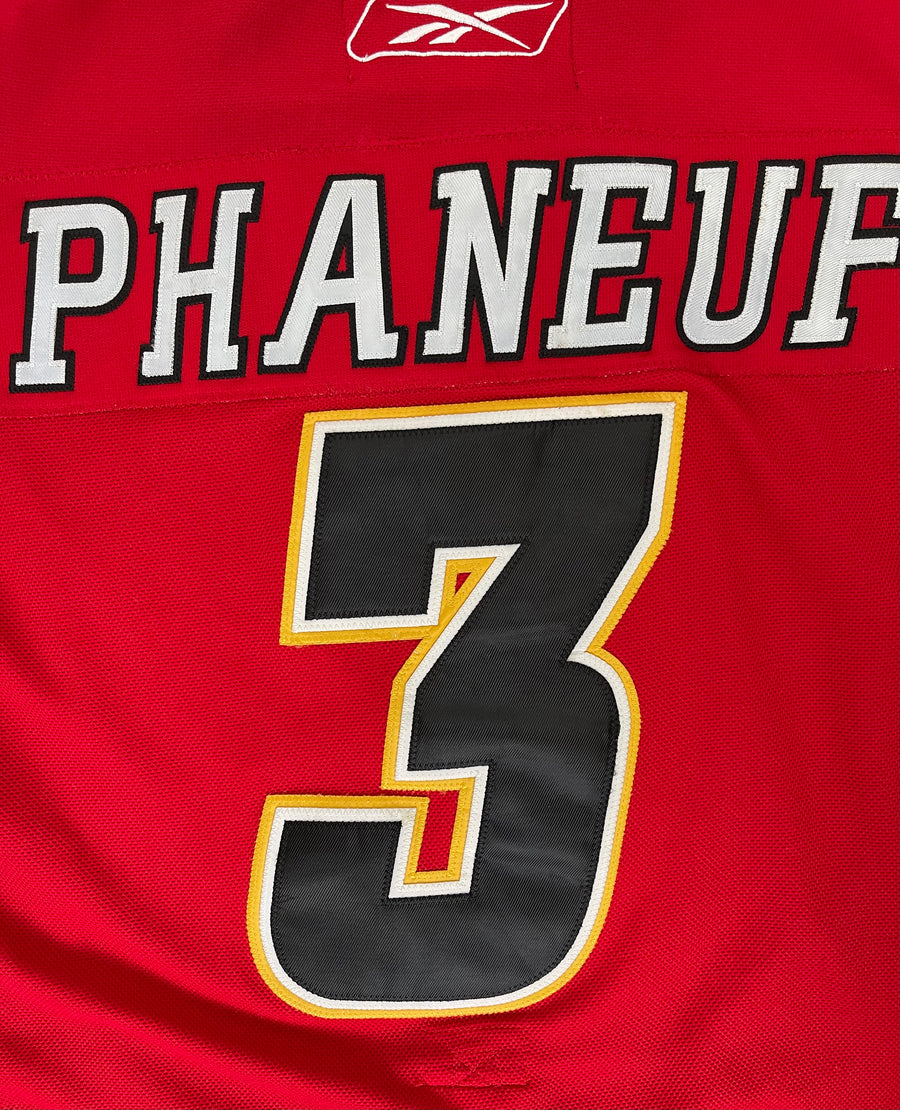 Calgary Flames Dion Phaneuf Jersey XL