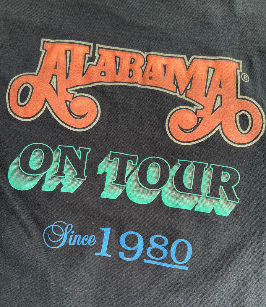 Vintage 1980s American Alabama Tour Tee M