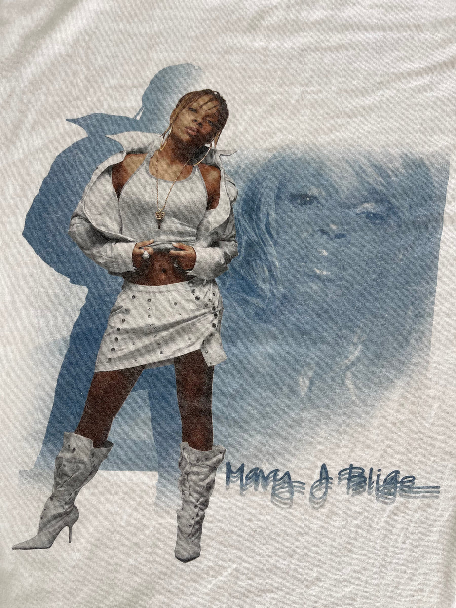 Vintage 2003 Mary J Blige Tee L