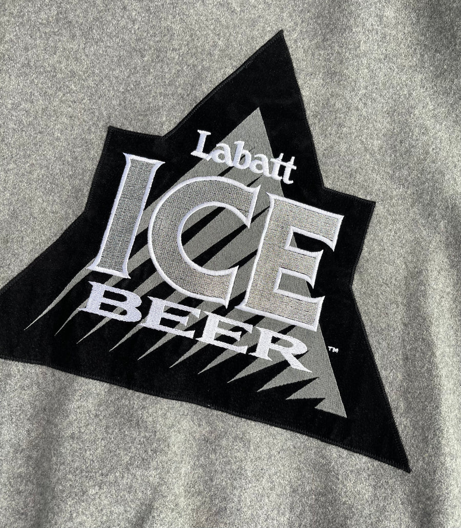 Vintage Labatt Ice Beer Jacket L