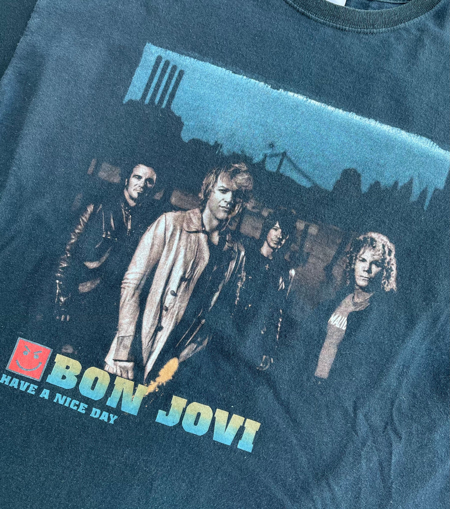 2006 Bon Jovi Have A Nice Day Tee L