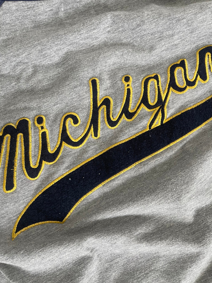 Vintage Starter Michigan Wolverines Jersey L