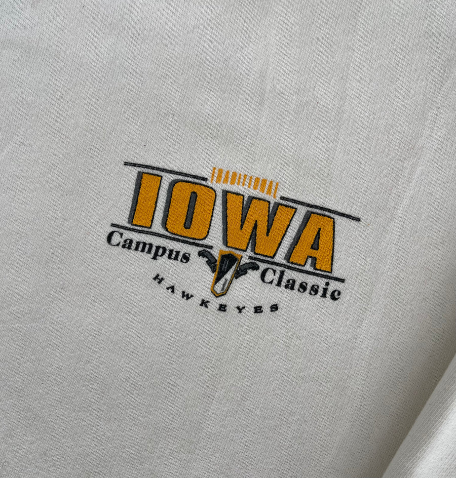 Vintage Iowa State Hawkeyes Turtleneck Sweater L
