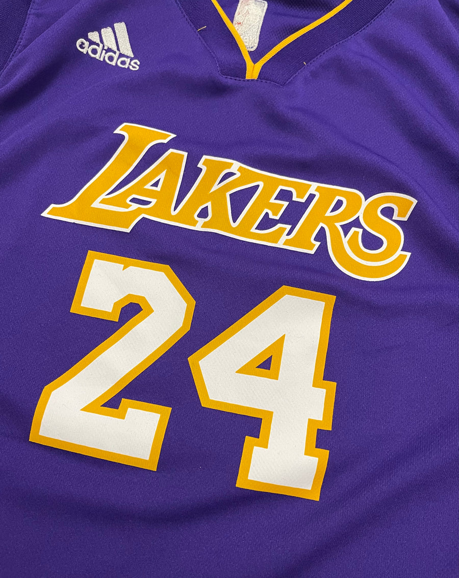Adidas Los Angeles Lakers Kobe Bryant #24 Jersey Youth L