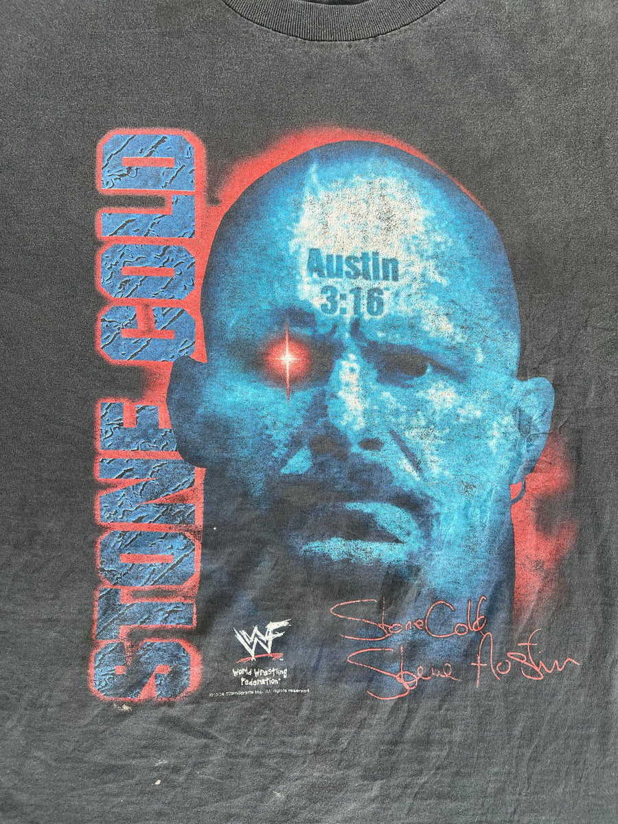 Vintage 1998 WWF Stone Cold Steve Austin Tee XXL