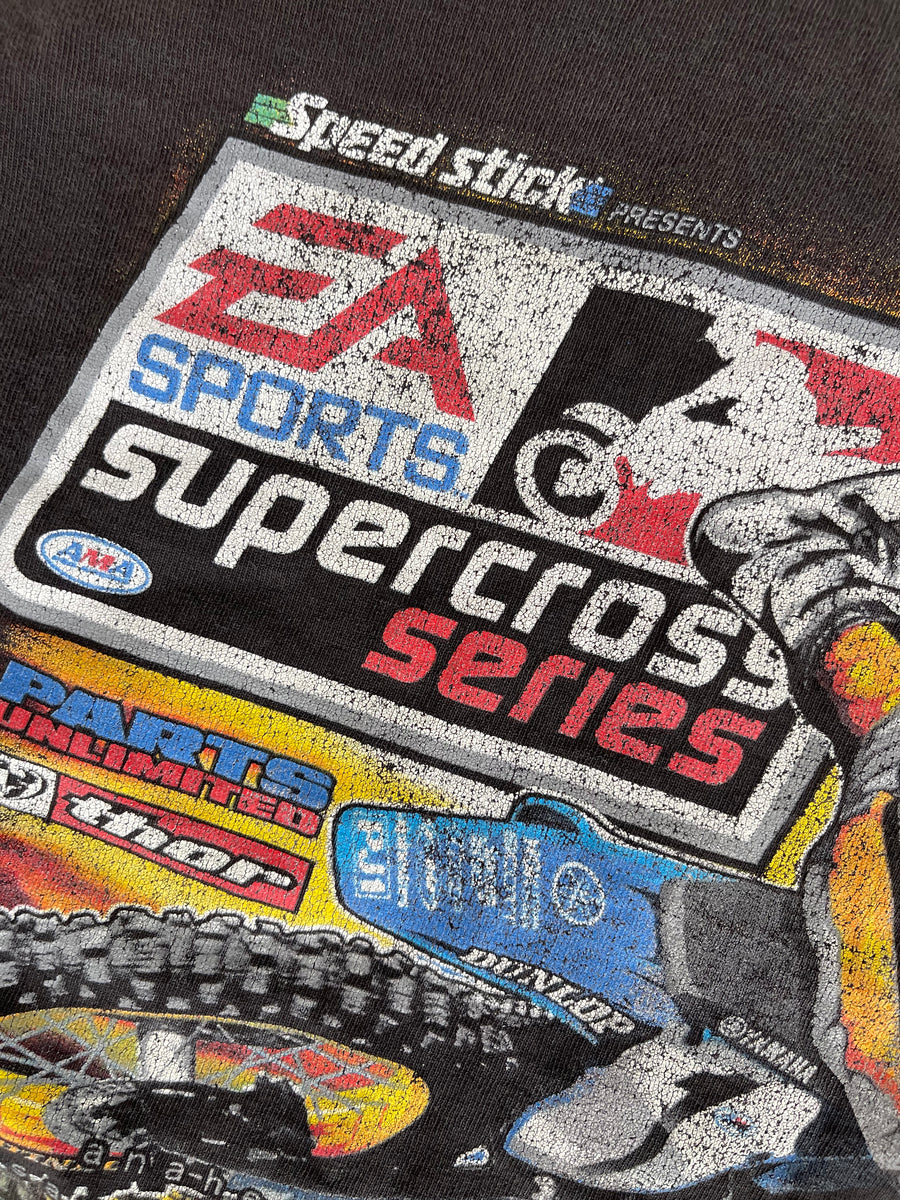 Vintage EA Sports Super Cross Racing Tee XL