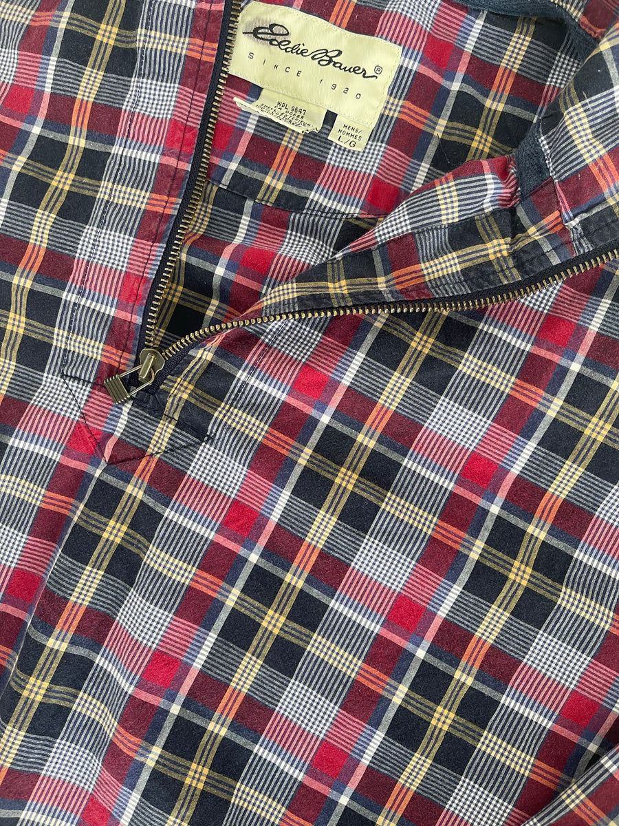 Vintage Eddie Bauer Plaid Jacket L