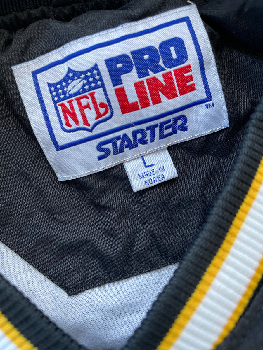 Vintage Pro Line Pittsburgh Steelers Pullover Jacket L